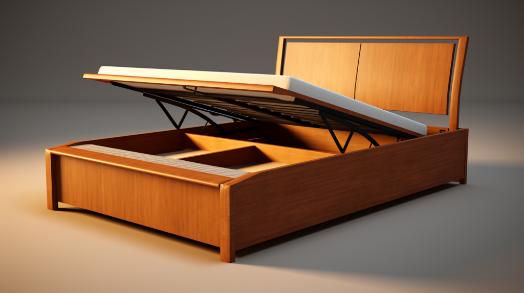 cb23 bed frame Flip Top Storage Base simple 3fd08ab3 4cb4 4676 8967 bf71e51da762 常見床架種類有哪些?單人/雙人床架、收納床架、床架訂做