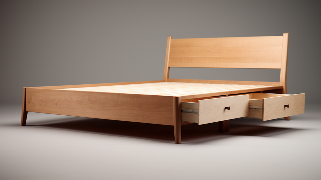 cb23 bed frame Storage drawers simple e6358ccb 0f20 4f82 ad34 34cfb25a1320 常見床架種類有哪些？從單人床架、收納床架、到床架訂做服務